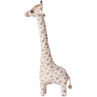 85cm big size simulation giraffe plush toys soft stuffed animal giraffe sleeping doll toy for boys girls birthday gift kids toy