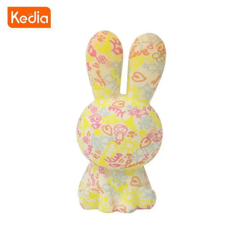 

Usb Charging Atmosphere Lamp Bunny Couple Led Lamp For Kids Gift Bunny Lamp Remote Control Cartoon Rabbit Shape Home Decoration