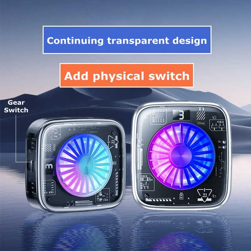 2024 НОВЫЙ SR01 для мобильного телефона 15 Вт полупроводниковый охлаждающий радиатор