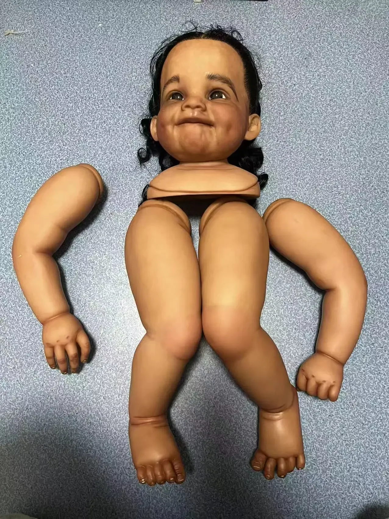 DLS индивидуальная ограниченная поставка 28 дюймов Reborn Baby Raya с набором для