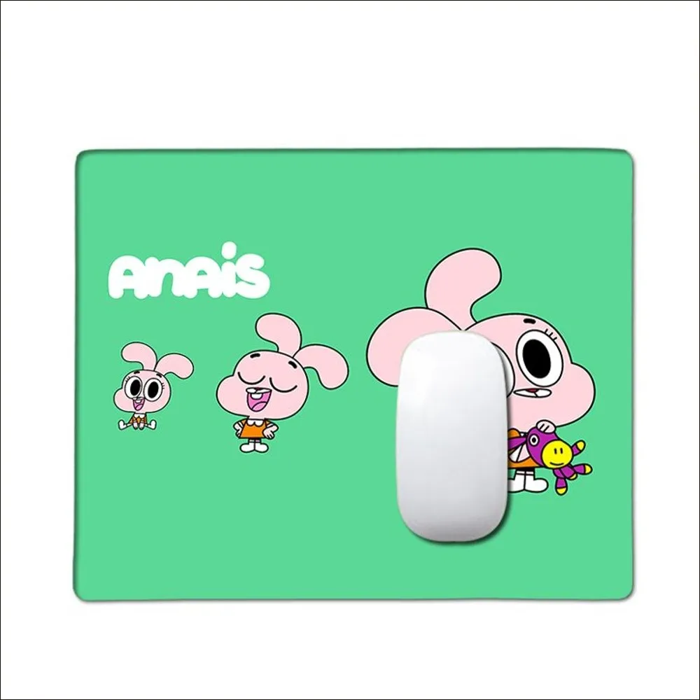Коврик для мыши Gumballs-Darwins-Amazings-World маленький офисный коврик компьютерного стола