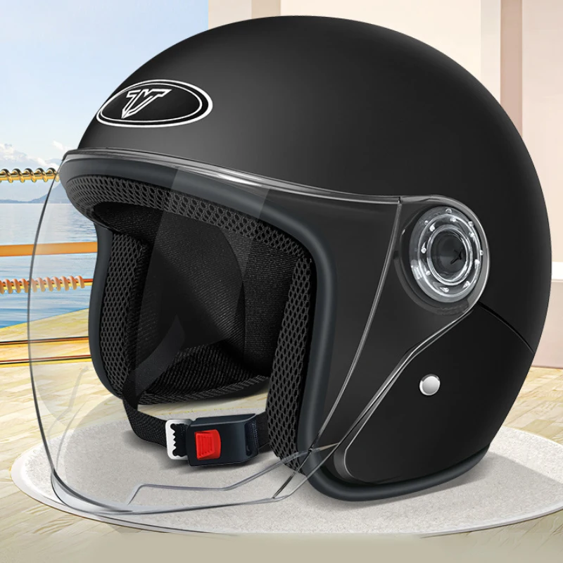 

Adults Electric Vehicle Helmet With Vent Scooter Safety Motorcycle Hat Bike Protective Cap Washable For Outdoor Equipment