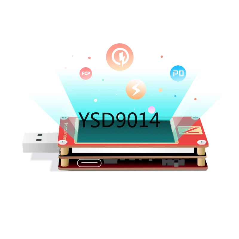 ChargerLAB POWER-Z USB PD измеритель обмана напряжения KT002 сетевой тестер зарядной головки