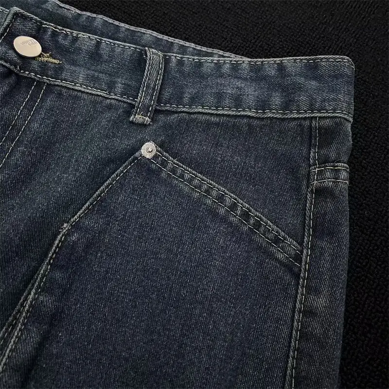 Американские мужские и женские модные персонализированные брюки с прямыми