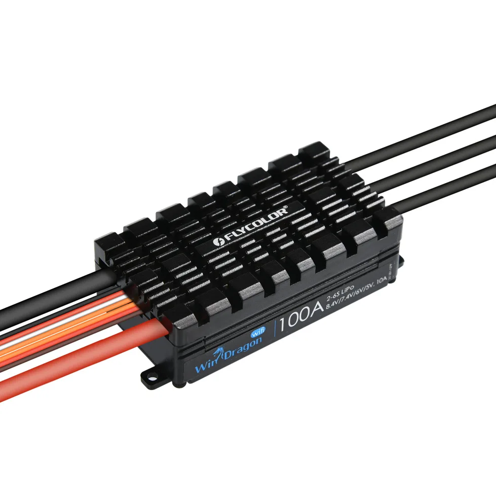 

WinDragon wifi 20A 30A 40A 60A 80A 130A ESC 2-6S бесщеточный контроллер скорости для фотовертолета с фиксированным крылом