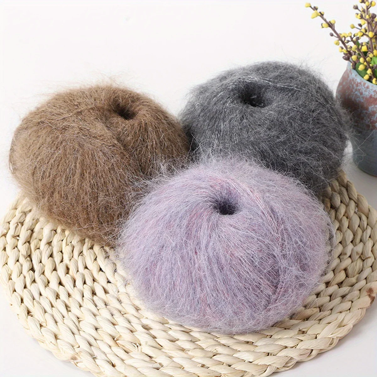 Шерстяная искусственная длинная плюшевая норковая бархатная кашемировая пряжа