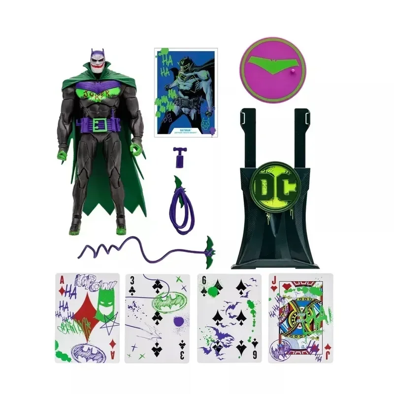 

Оригинальная экшн-фигурка игрушки Mcfarlane Dc Multiverse Collection Batman: White Knight Jokerized Red Robin, коллекционная игрушка, 7 дюймов