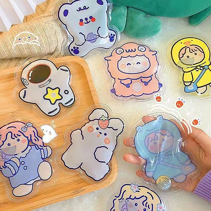 1 шт. многоразовые грелки для рук портативные милые гелевые долговечные