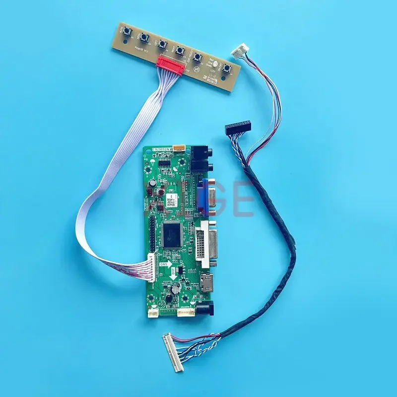 

For HSD121PHW1 HSD110PHW1 LCD Display Controller Driver Board 1366*768 Matrix LVDS 30-Pin DVI VGA 12.1" DIY Kit HDMI-Compatible