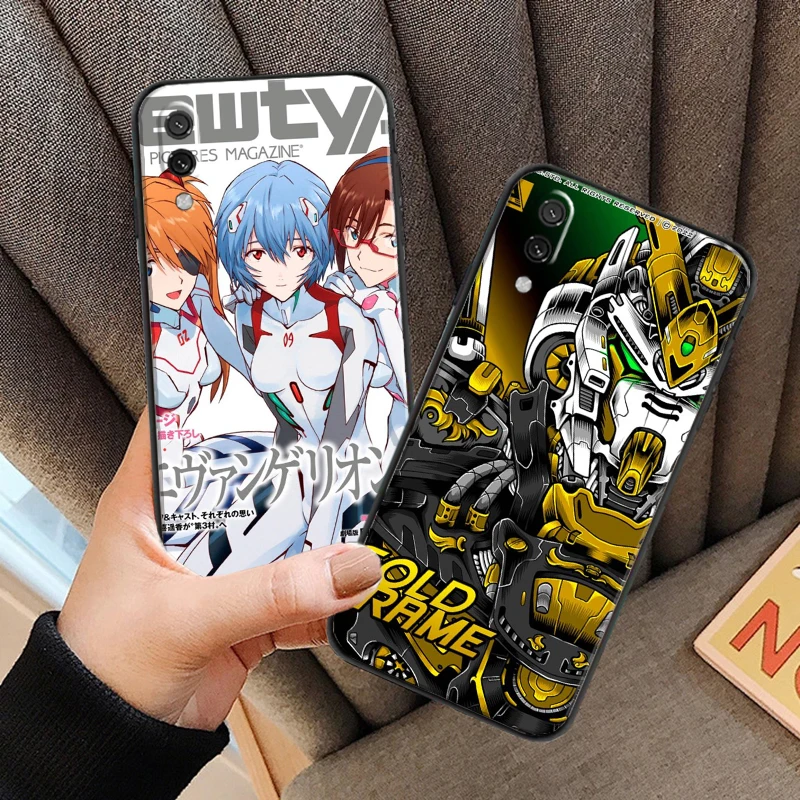 

Anime For Xiaomi Redmi 9 9C 9A 9AT 9i Phone Case Carcasa Silicone Cover Liquid Silicon Black