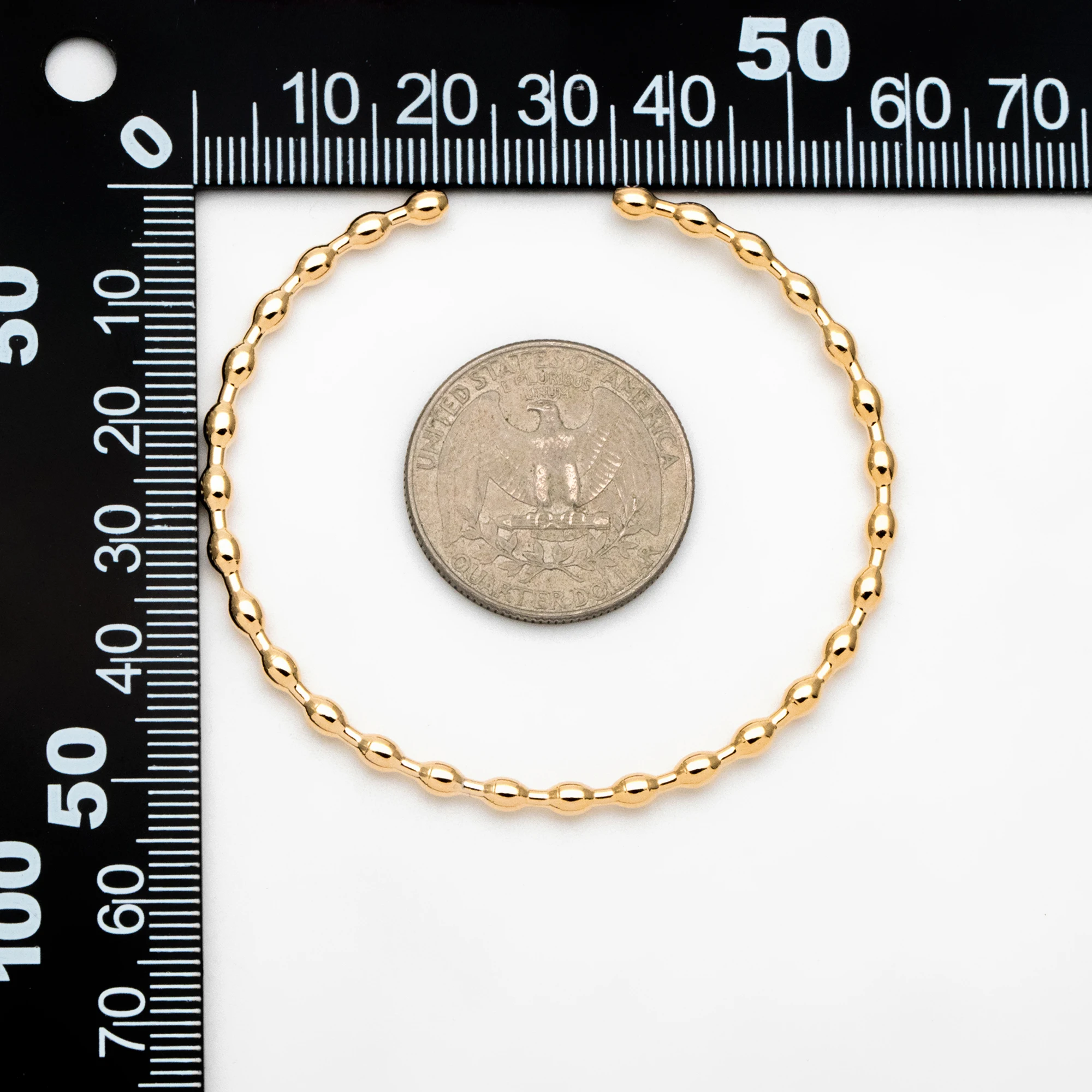 1 шт. золотистый/Серебристый браслет из бисера искусственный регулируемый (#