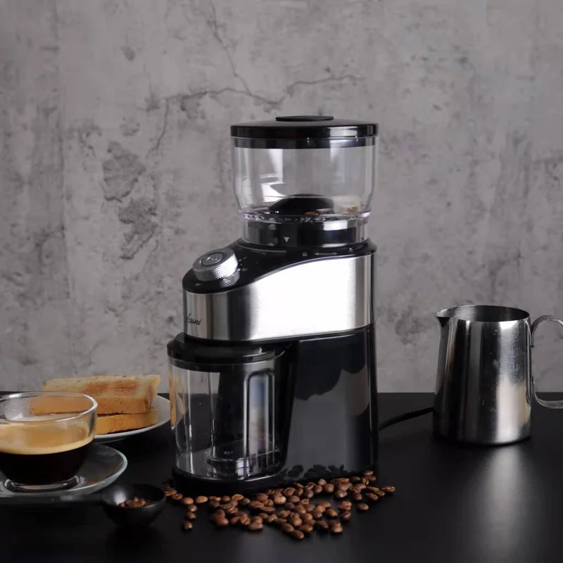 

Electric Coffee Grinder Black with LED Power Light Stainless Steel Blade Small Household Grinder Office Accessory Moedor Cafe