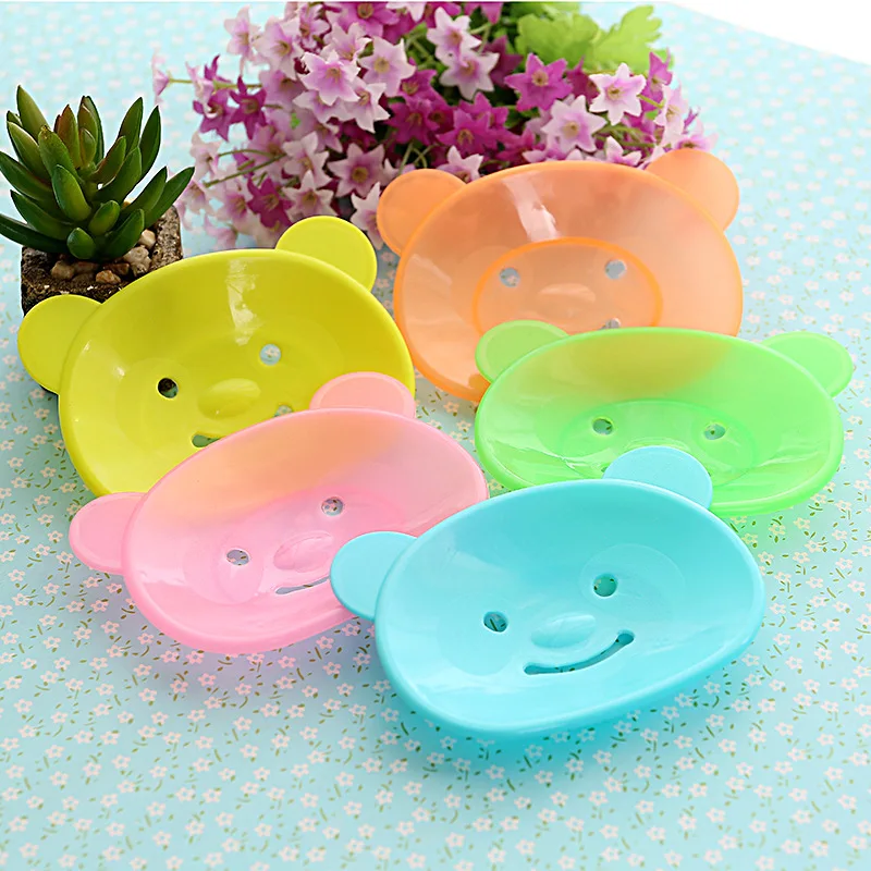 

Soap Box Cute Cartoon Soap Box Creative Bear Soap Box Soap Box Soap Box Bathroom Supplies Soap Holder for Bathroom