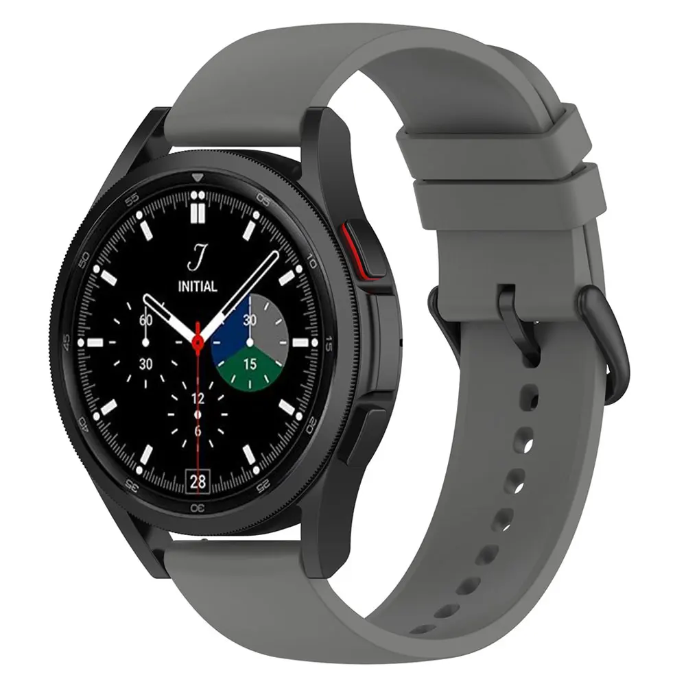 Ремешок силиконовый 20 мм для смарт-часов Samsung Galaxy Watch 5 Pro спортивный браслет 4 46 44 42