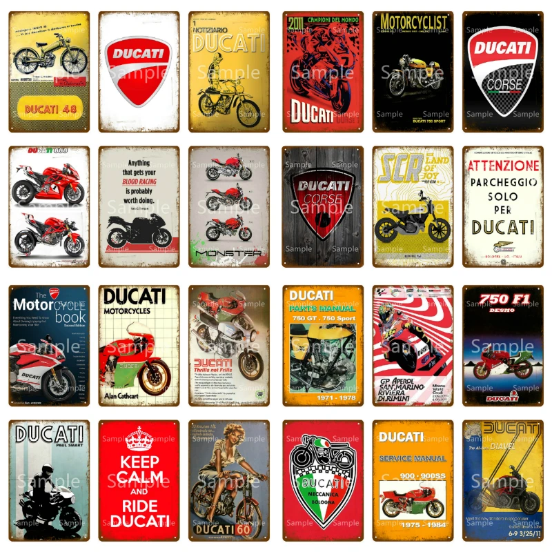 

Классический мотоциклетный сервис, металлический знак на заказ, потертый Шикарный ретро настенный постер, подарок на Рождество, украшение для гаража 20x30 см YM064