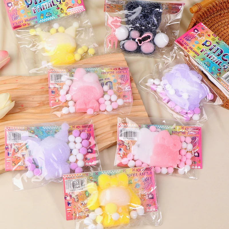 Kawaii Sanrio Hello Kitty игрушка для сжимания Kuromi Melody медленный отскок декомпрессионная