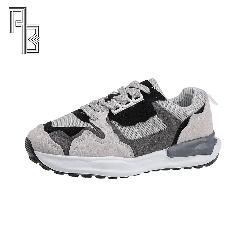 Design Sense Sports Casual Shoes Women's New Dissolved Botto