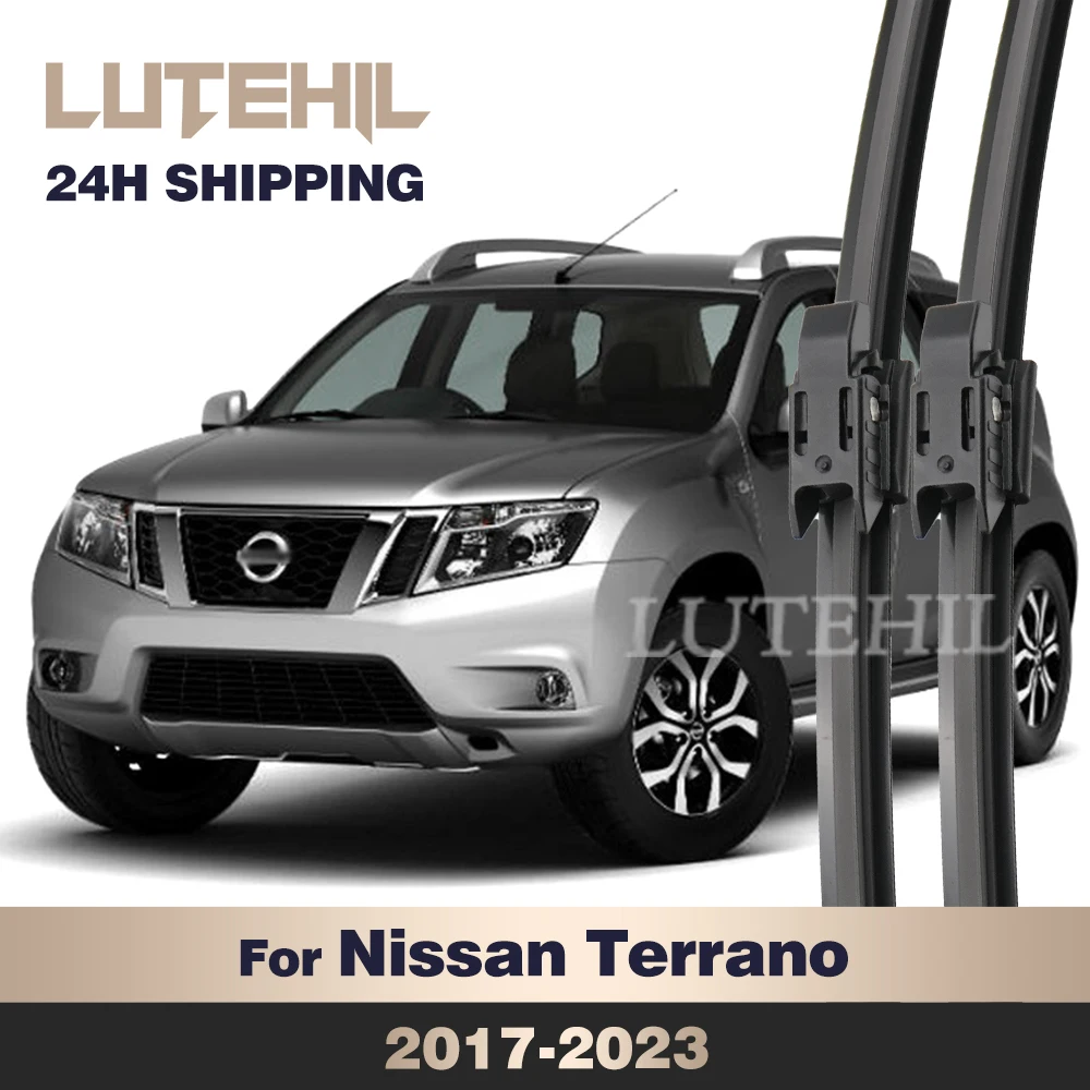 

Для Nissan Terrano D10 2017-2023 2018 2019 2020 2021 2022 стеклоочиститель передние щетки стеклоочистителя лобовое стекло щетка 24 "+ 18"