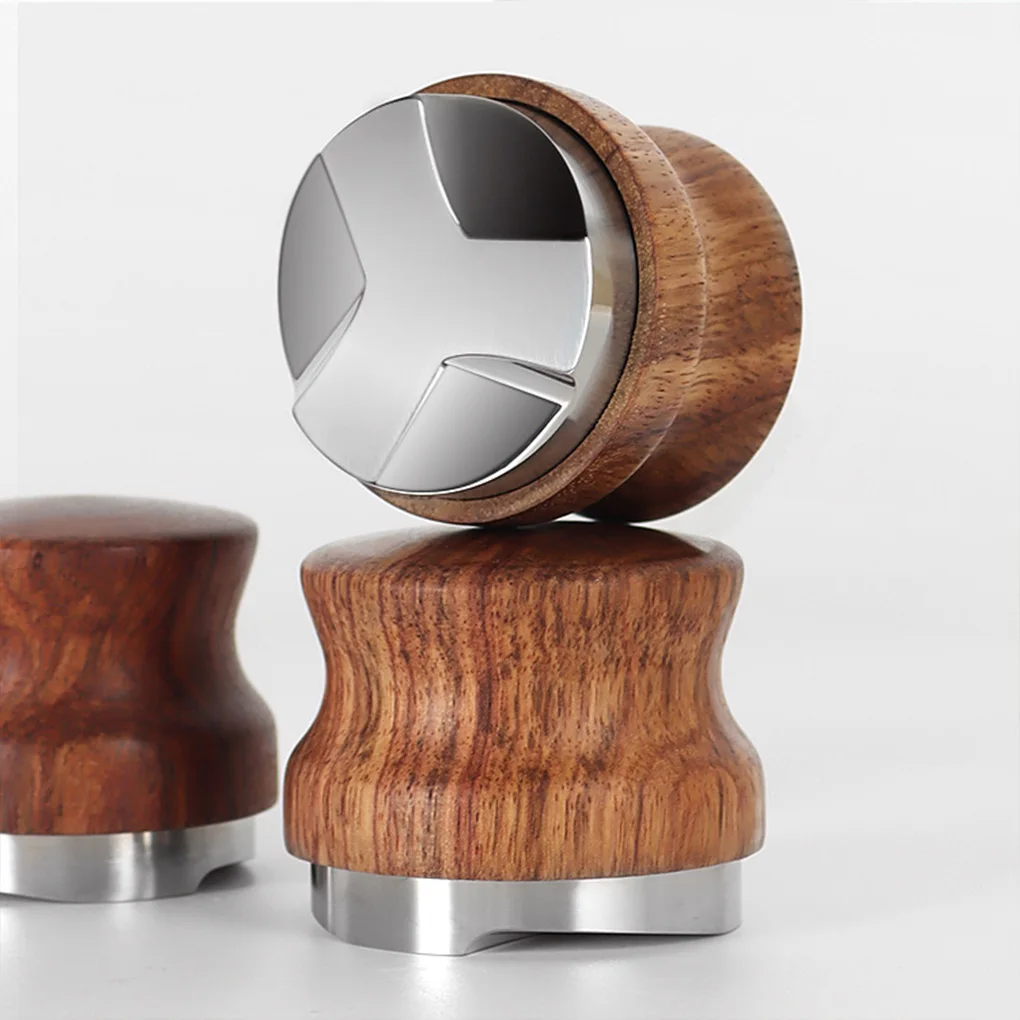 

Молоток для кофе из нержавеющей стали с деревянной ручкой, 58 мм