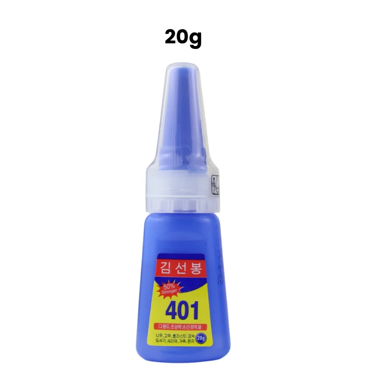 

Tire Strong Transparent 401 Glue Soft Shoes Repair Metal Plastic Accessories Multi-Functional Adhesive Repair Rubber Cement