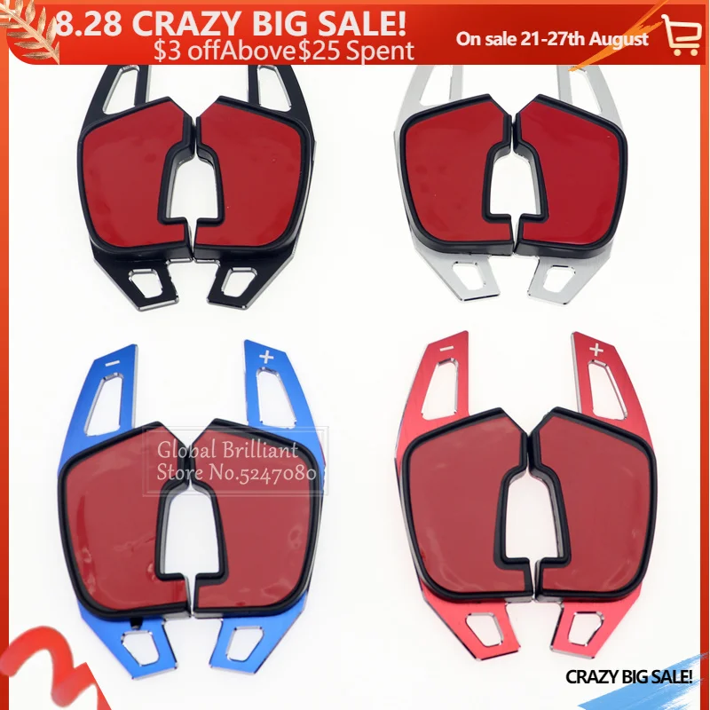 

2Pcs Steering Wheel Shift Paddle Extension Shifter For Volkswagen Golf MK7 GTI 7 R GTE GTD Polo Scirocco Sagitar GLI Lamando GTS