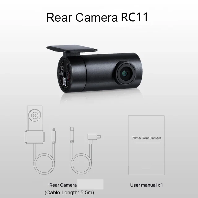 

Для заднего видеорегистратора 70mai RC11 для A400 A800S A500S для внутренней камеры 70mai A400