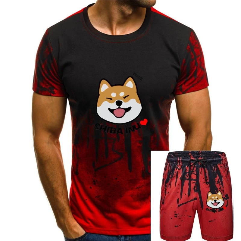 

Doge Shiba Inu Dog Pet Puppy Cute Men Women Cotton Casual T-shirt Tee Cosplay A 100% Cotton For Man Shirts