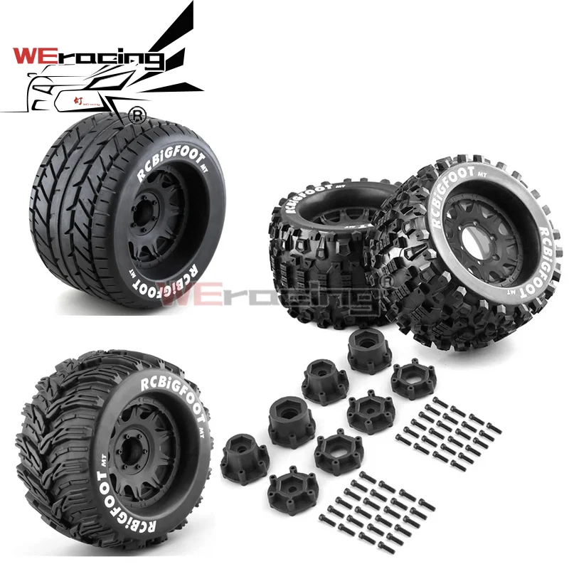 

1/8 Truggy монстр-Трак гоночный Бигфут колесный обод втулка колеса для радиоуправляемого автомобиля Traxxas вершина E-Revo HOBAO HPI ARRMA TAMIYA KYOSHO HSP