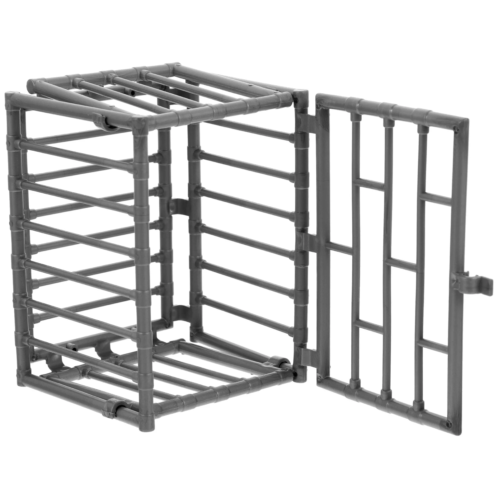 

Cage Mini Fence Animal Farm Hamster Pet Toy Miniature Diy Accessories Panels Model House Barn Cages Habitat Figure Scale 12