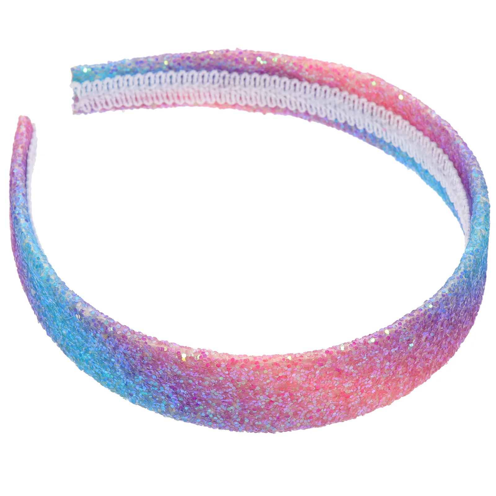 

Hair Bands Headband Wide Headbands Band Sequin Head Rainbow Hoop Hairband Girls Glitter Sparkly Colorful Women Candy Sparkle