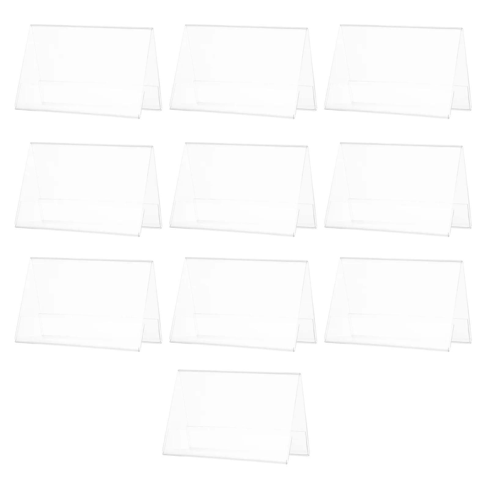 Держатель для имени демонстрационная подставка прозрачный акриловый номерной