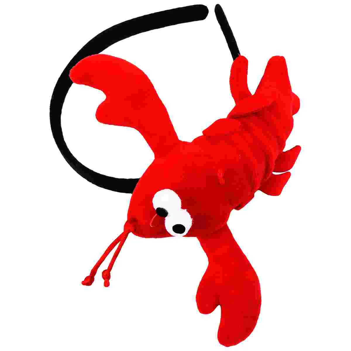 Пряжка в виде головы лобстера и краба обруч для волос с героями мультфильмов