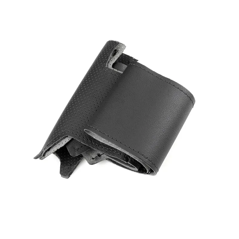 

Для Mitsubishi Lancer X 10 2007-2015 Outlander 2006-2013 ASX 2010-2013 Pajero Sport 2008-2016 кожаный чехол на руль автомобиля