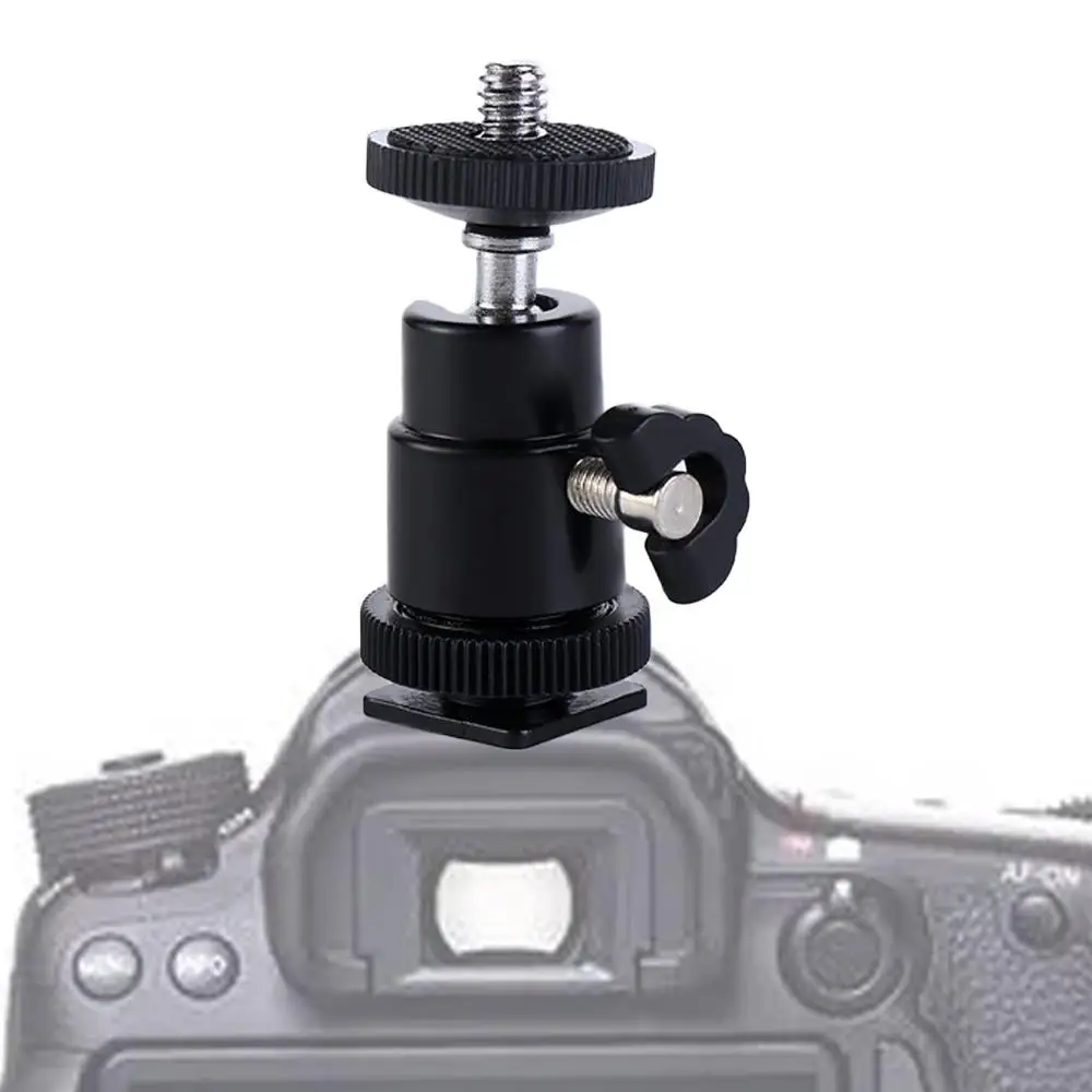 Мини-видеокамера DSLR алюминий 360 градусов винт 1/4 дюйма штатив с шаровой головкой