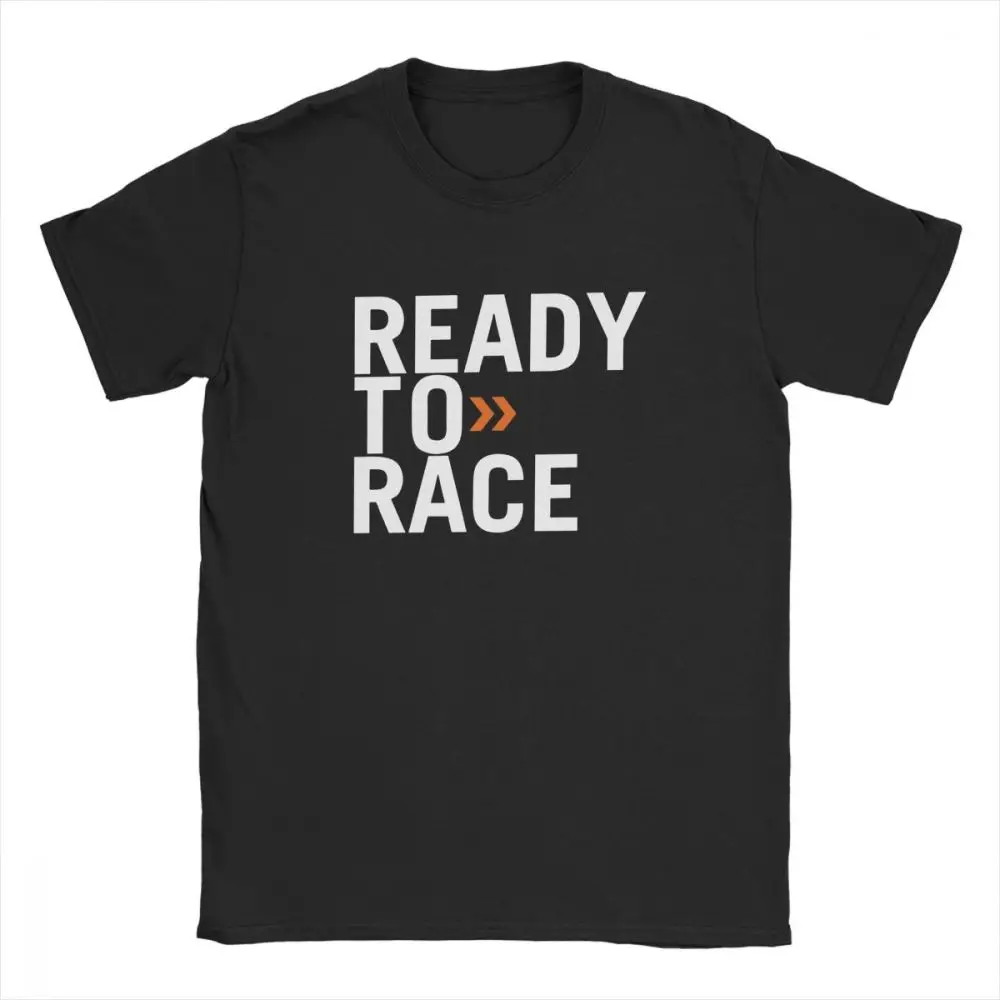 Мужская футболка с принтом &quotReady To Race&quot