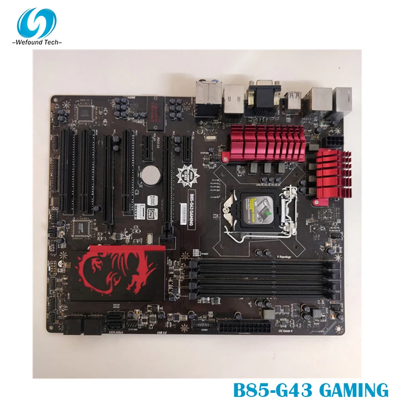 

Семейная игровая Материнская плата MSI для настольного компьютера, Intel B85 DDR3 LGA 1150 Core i7/i5/i3/Pentium/Celeron ATX 100%, протестирована, быстрая доставка