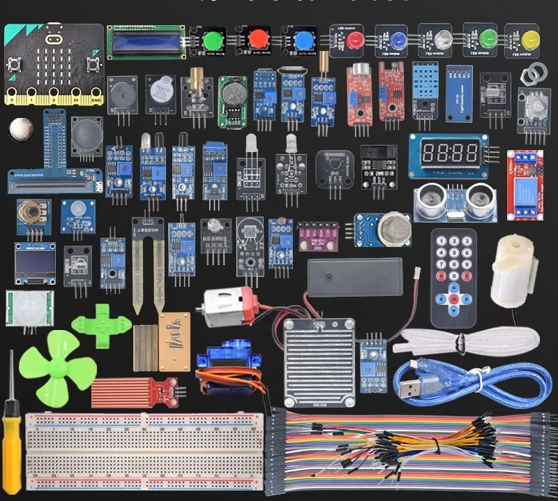 Совместимая плата разработки Microbit обучающий комплект Micro: Bit V2 графическое