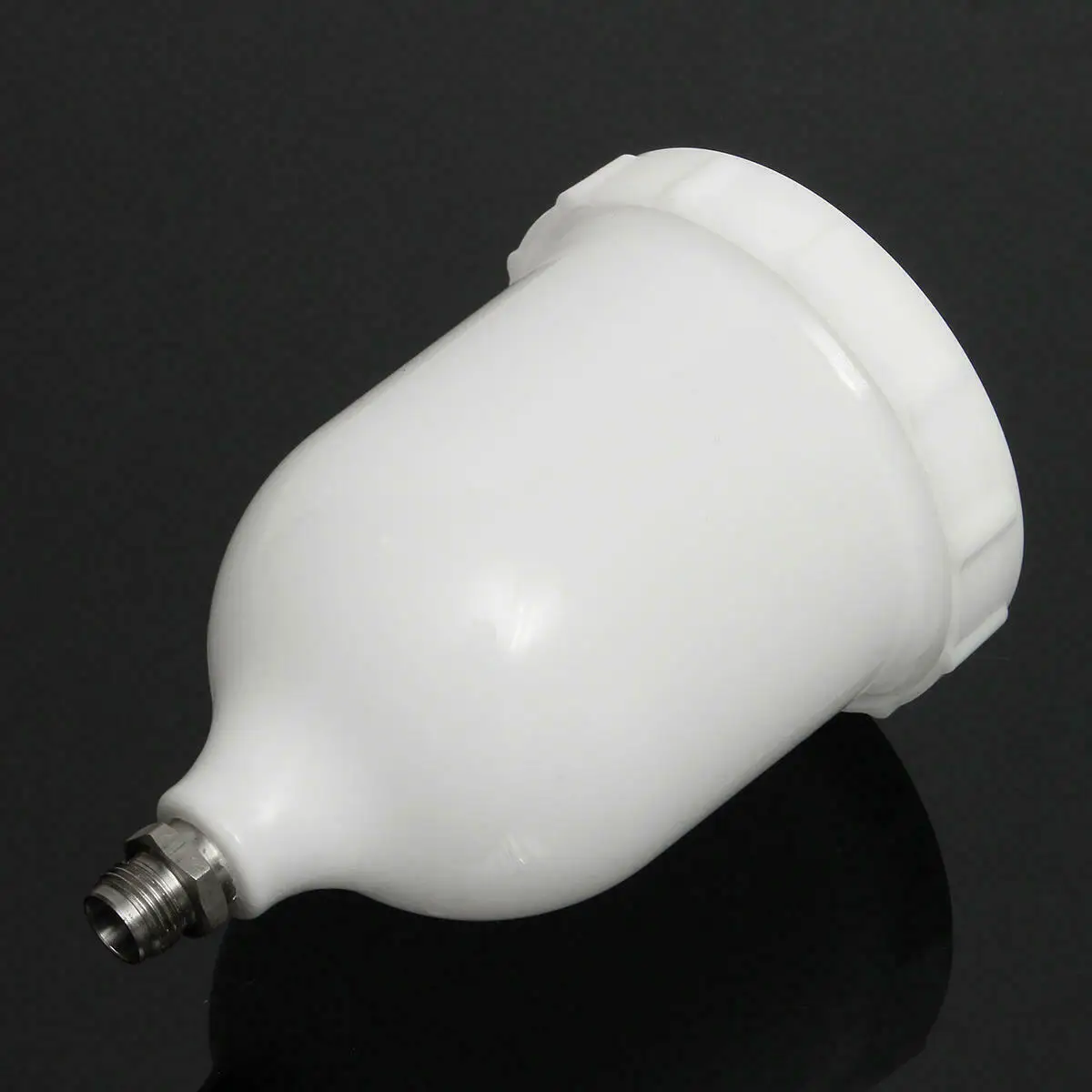 

1x Paint Cup 600ml Sprayer Tool Pot 600ML Paint Cup Replace For Devilbiss / TEKNA Pro Pri White Rubber Easy Use Tool For Machine