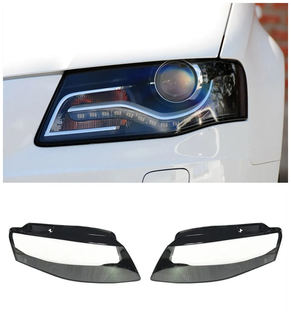 

Прозрачная маска для автомобильных фар, подходит для Audi A4 A4L B8 2009-2012