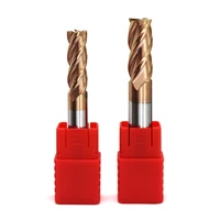milling cutter hrc60 1 12mm 4 blade alloy coated tungsten steel cutter solid carbide end mill cnc machine tool metal face cutter