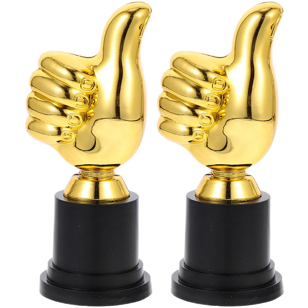

Kids Awesome Trophy Thumb Shaped Decor Creative Award Decorative Cup Children Exquisite Sports
