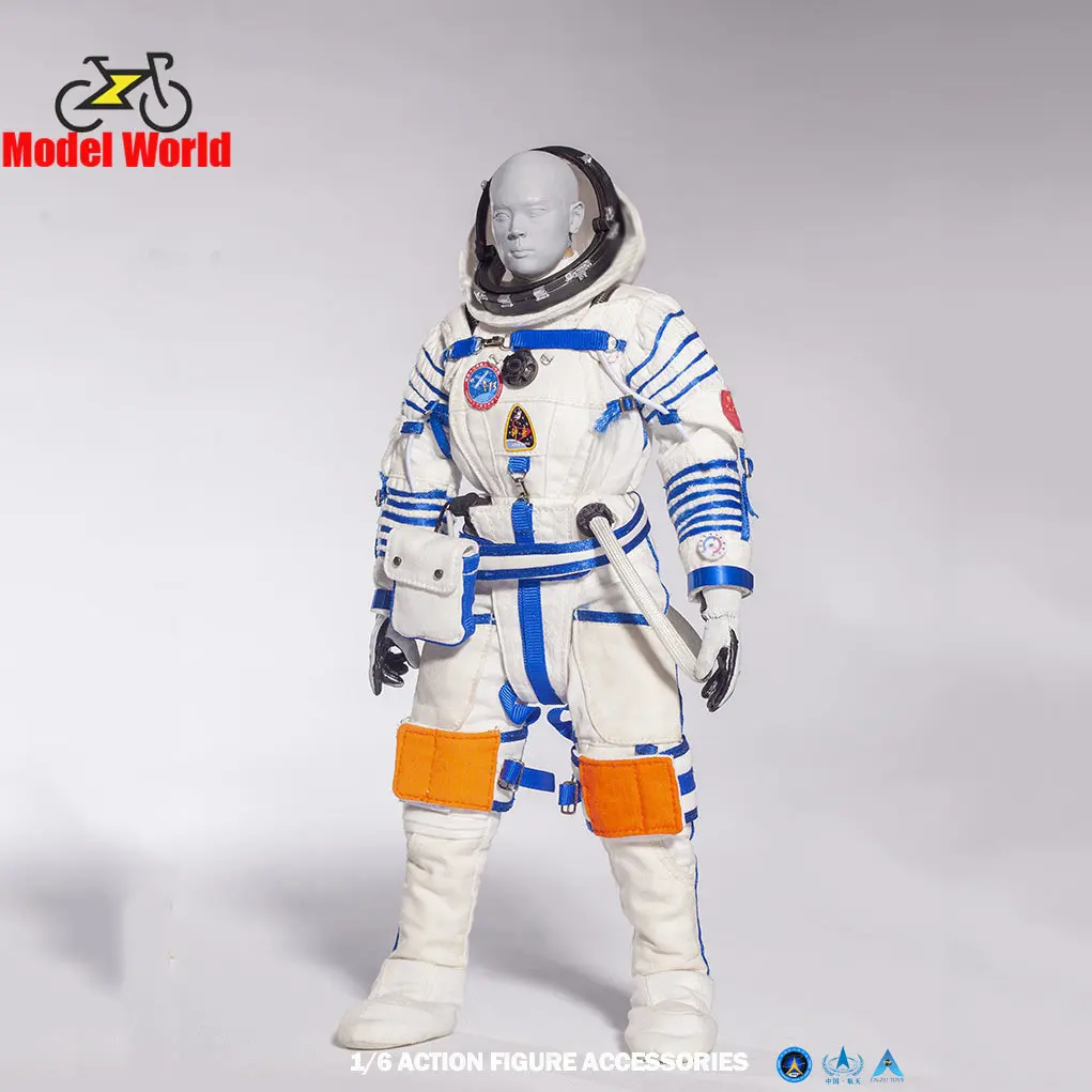 

Детские игрушки Масштаб 1/6, оборудование для астронавта, одежда, костюм, модель, подходит для 12 дюймовых солдат, экшн-фигурки, куклы