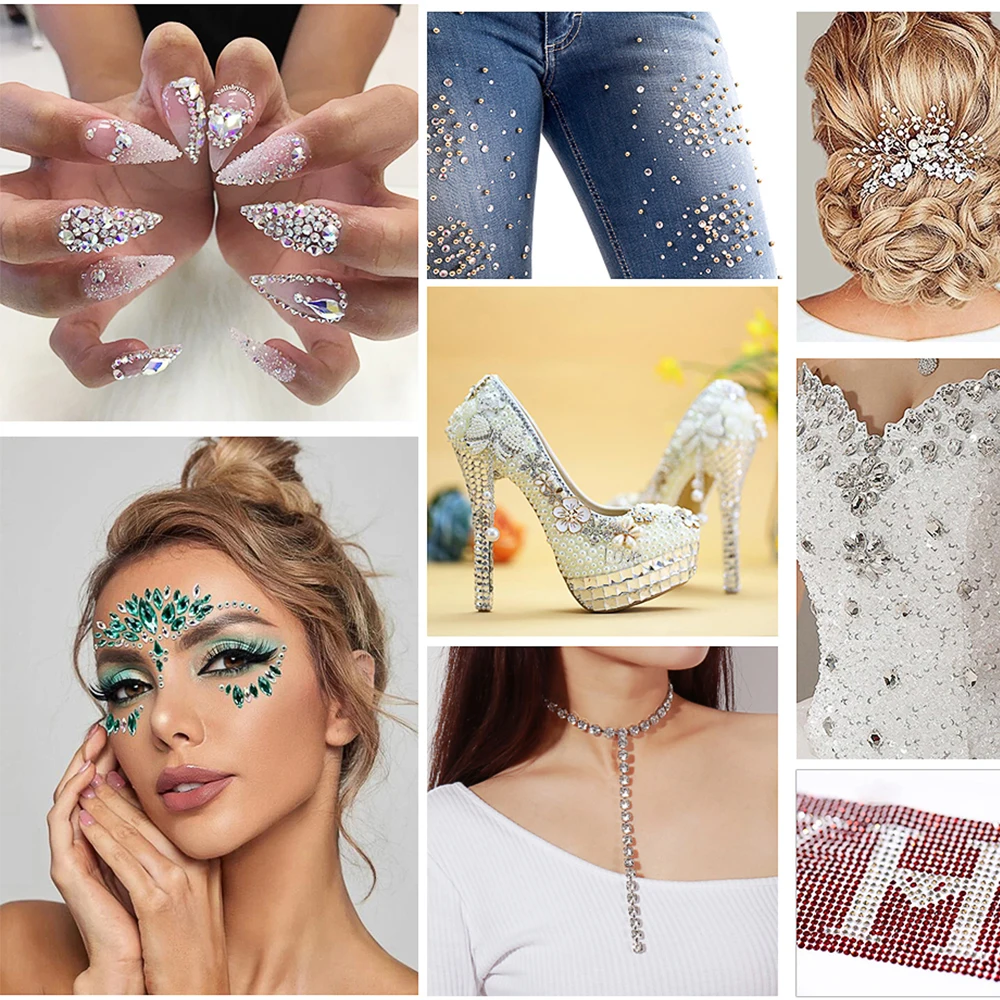 Бриллиантовый блестящий камень для одежды сделай сам