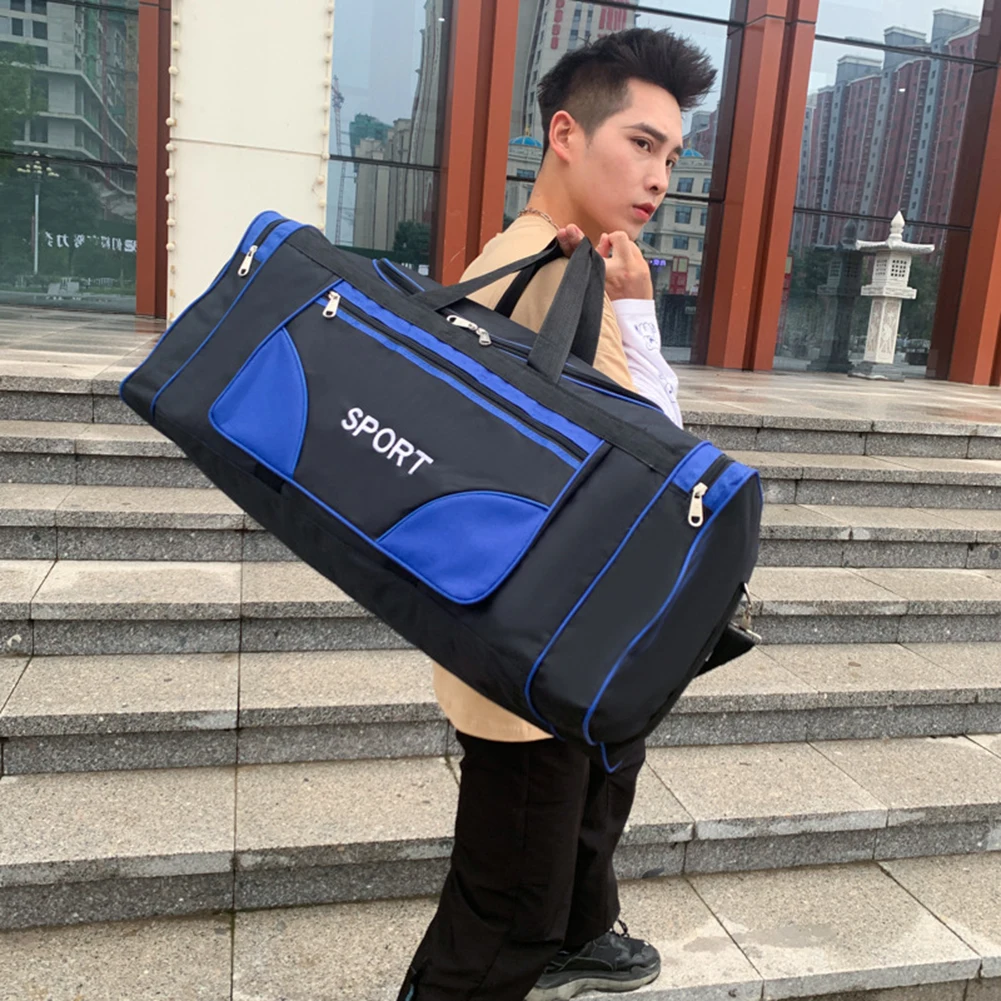 Waterproof Nylon Gym Bags Outdoor Yoga Sports Training Handbag Men Women Fitness Travel Storage Crossbody Sport Bags