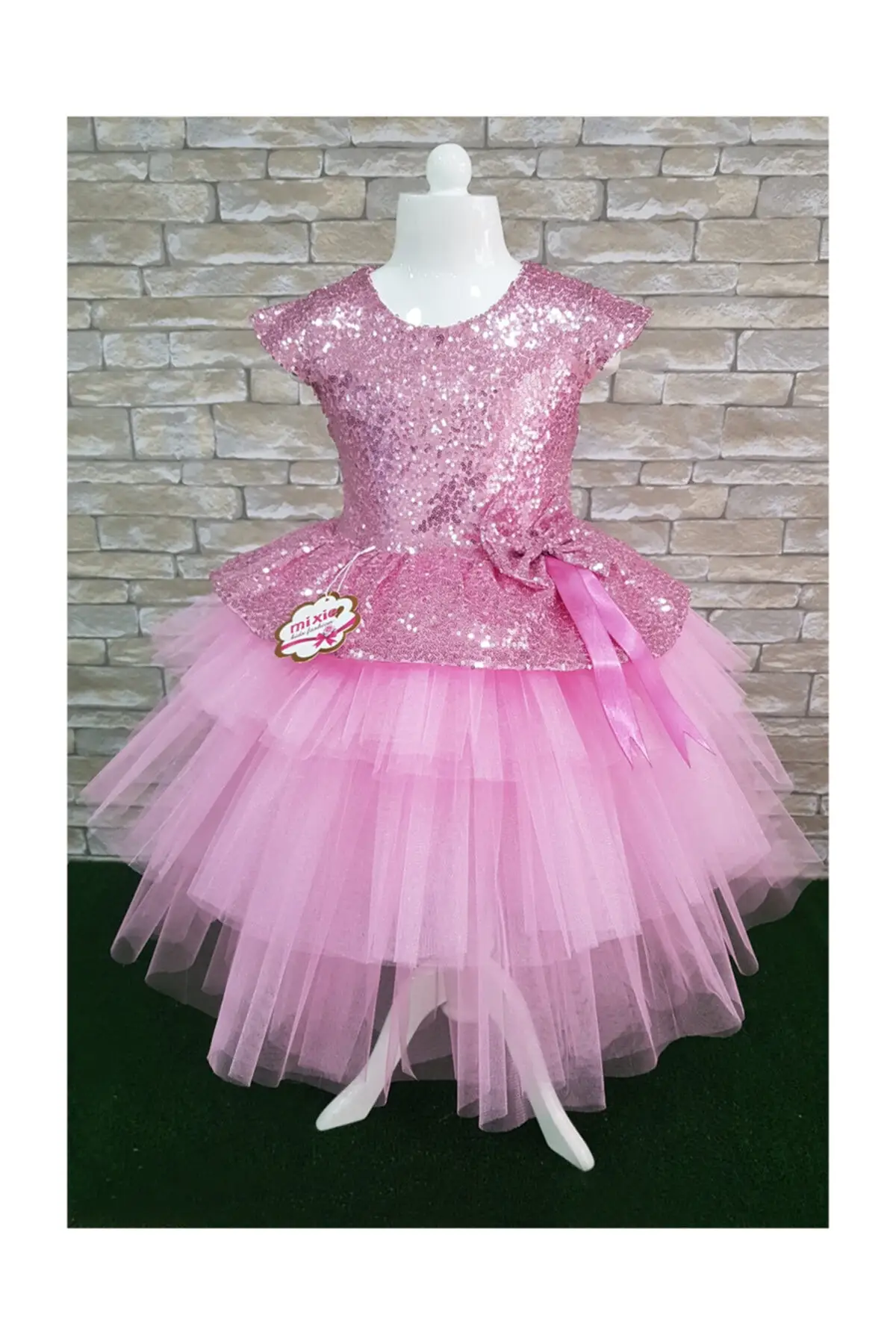 

Pink... birthday, tulle evening dress clothing