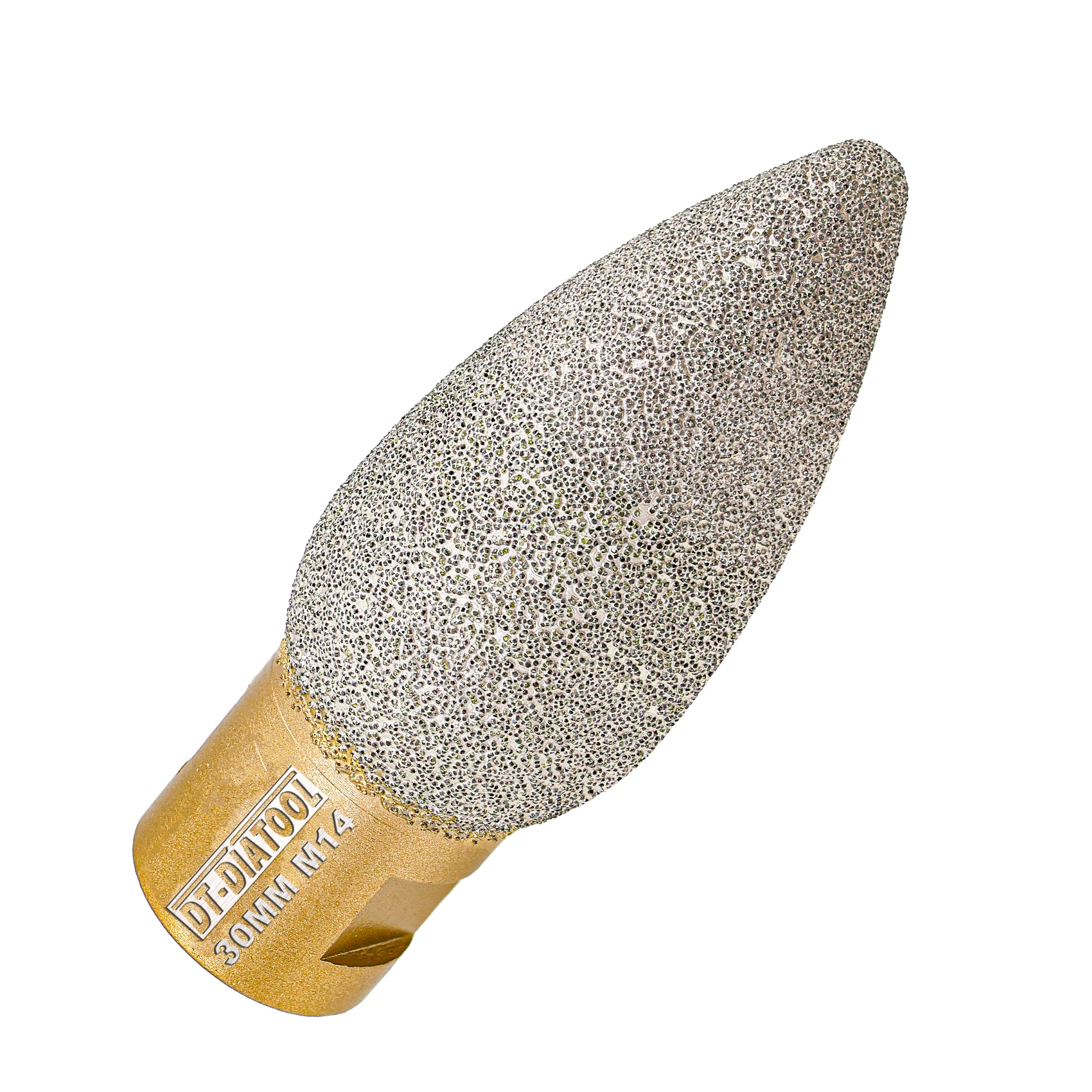 

DT-Diatool, 1 шт., диаметр 30 мм, алмазная паяльная фреза, диаметр 30 мм, шлифовальная кольцевая пила для плитки, камня, резьба M14