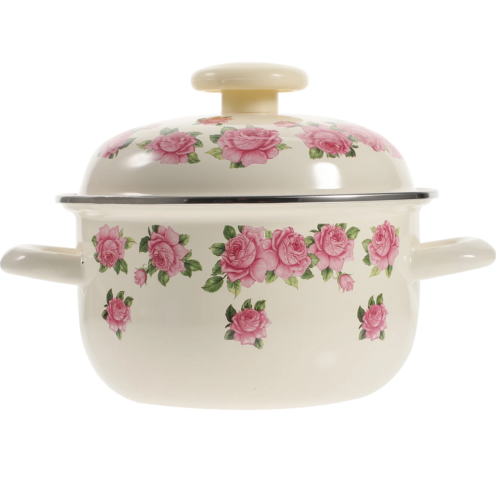 

Pot Enamel Soup Stew Cooking Casserole Stock Ceramic Nonstick Chinese Stockpot Kitchen Steel Hot Oven Enameled Dish Clay