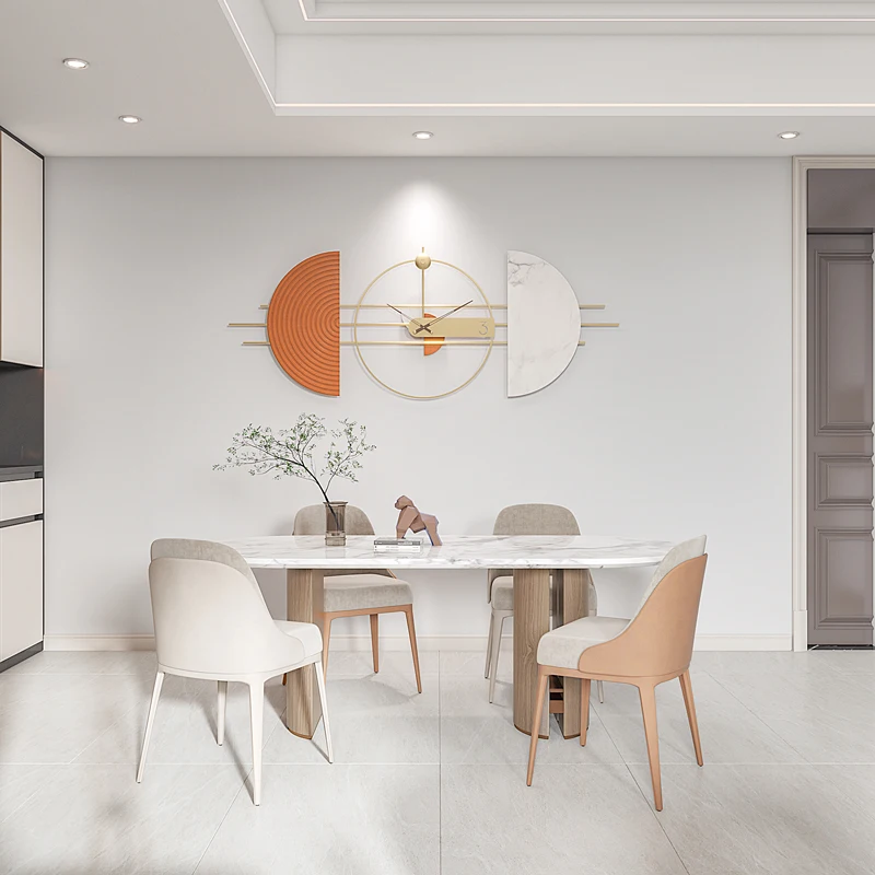

Electronic Stylish Large Watch Home Saatrative Hall Kitchen Wall Watch Japanese Room Watches Relojes Murale Saatration for Home