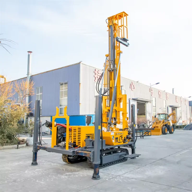 Гусеничная буровая установка для взрывных отверстий YG мобильная водная