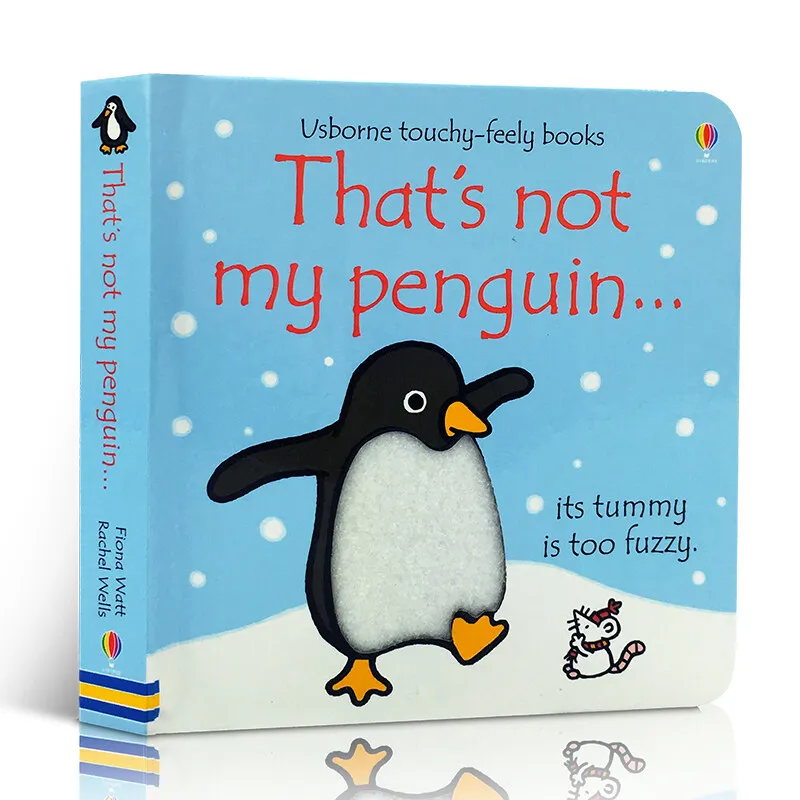 

Milu оригинальный английский это не мой Пингвин доска книга малыш Usborne Рождественский подарок для детей